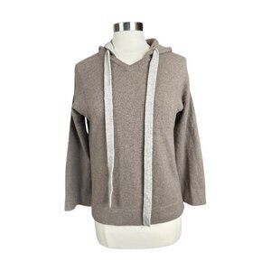 Zoe Couture Sweater Women Small S Cashmere Hoodie Granola chic casual hiking